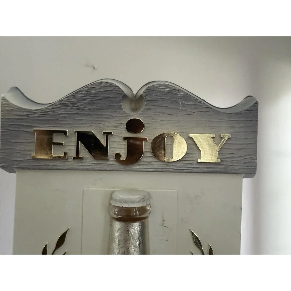 Vintage‎ Braumeister Beer 3D Molded Plastic Sign Milwaukee's Choicest Breweriana